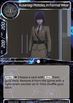 Kusanagi Motoko, in Formal Wear - Ghost in the Shell: SAC_2045
