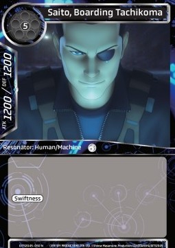 Saito, Boarding Tachikoma - Ghost in the Shell: SAC_2045