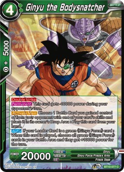 Ginyu the Bodysnatcher - Rise of the Unison Warrior