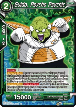 Guldo, Psycho Psychic - Rise of the Unison Warrior
