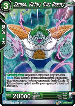 Zarbon, Victory Over Beauty - Rise of the Unison Warrior