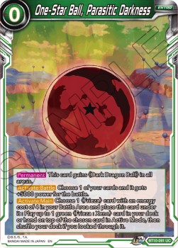 One-Star Ball, Parasitic Darkness - Rise of the Unison Warrior