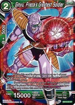 Ginyu, Frieza's Greatest Soldier - Starter Deck: Clan Collusion