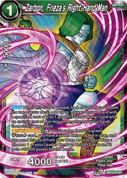 Zarbon, Frieza's Right-Hand Man - Starter Deck: Clan Collusion