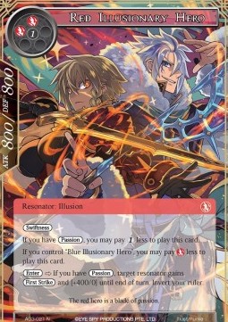 Red Illusionary Hero - Alice Origin III