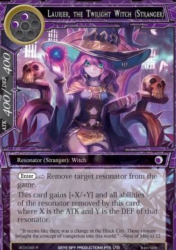Laurier, the Twilight Witch (Stranger) - Alice Origin III