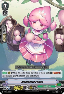 Momosmo Peach [V Format] (V.1 - Common) - Trial Deck: Ahsha