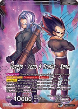 Vegeta : Xeno & Trunks : Xeno // Vegeks, the Unsung Fusion Hero - Starter Deck: Saiyan Wonder