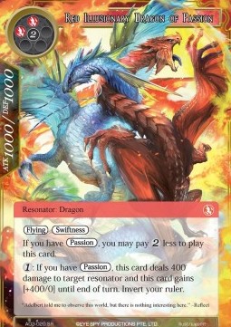 Red Illusionary Dragon of Passion - Alice Origin III