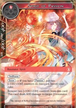 Spirit of Passion - Alice Origin III