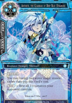 Antorite, the Guardian of Deep Blue (Stranger) - Alice Origin III