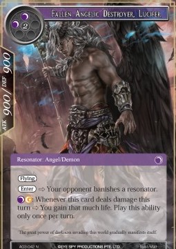 Fallen Angelic Destroyer, Lucifer - Alice Origin III