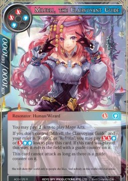 Milcell, the Clairvoyant Guide - Alice Origin III