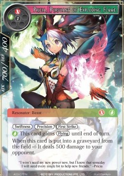 Pricia, Pursuant of Exploding Flame - Alice Origin III