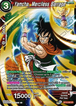 Yamcha, Merciless Barrage (V.1 - Super Rare) - Rise of the Unison Warrior