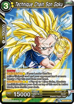 Technique Chain Son Goku - Rise of the Unison Warrior