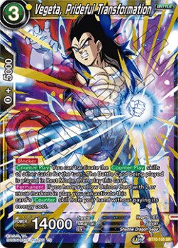 Vegeta, Prideful Transformation (V.1 - Super Rare) - Rise of the Unison Warrior