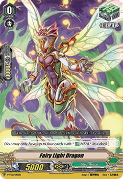 Fairy Light Dragon [V Format] (V.1 - Common) - Trial Deck: Ahsha