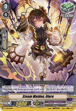 Steam Maiden, Uluru [V Format] (V.1 - Common) - Trial Deck: Chronojet