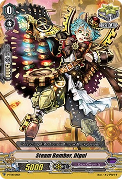 Steam Bomber, Digul [V Format] (V.1 - Common) - Trial Deck: Chronojet