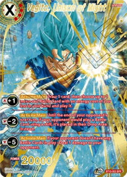 Vegito, Unison of Might (V.2 - Special Rare) - Rise of the Unison Warrior
