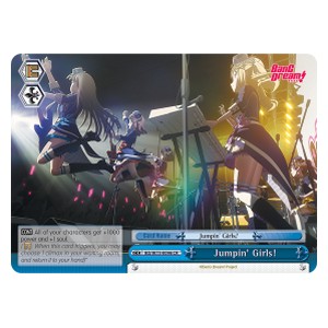 Jumpin' Girls! (V.1 - Climax Rare) - BanG Dream! Vol.2