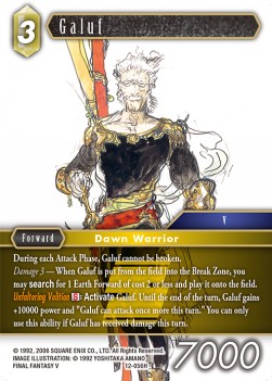 Galuf (12-056) - Opus XII: Crystal Awakening