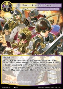 Royal Straight Flush - Prologue of Attoractia