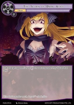 The Scorn of Dark Alice - Prologue of Attoractia