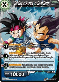 Son Goku Jr. & Vegeta Jr., Saiyan Scions - Expansion Set: Special Anniversary Box 2020