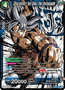Ultra Instinct Son Goku, the Unstoppable - Vault Power Up Pack 2020