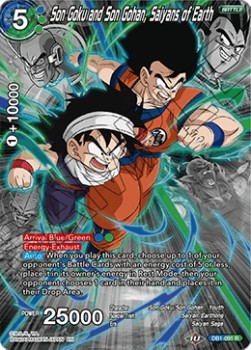 Son Goku and Son Gohan, Saiyans of Earth - Vault Power Up Pack 2020