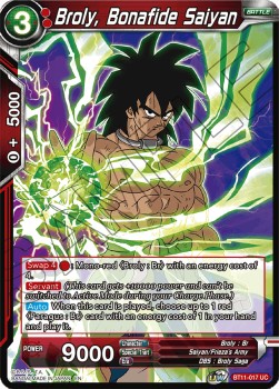 Broly, Bonafide Saiyan - Vermilion Bloodline