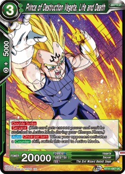 Prince of Destruction Vegeta, Life and Death - Vermilion Bloodline