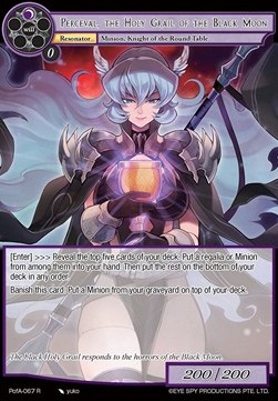 Perceval, the Holy Grail of the Black Moon - Prologue of Attoractia