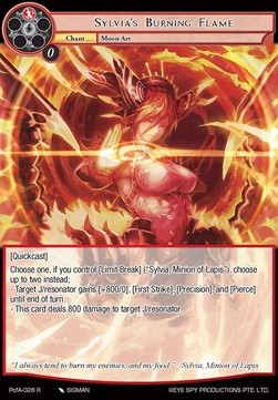 Sylvia's Burning Flame - Prologue of Attoractia