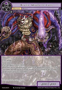 Blazer, Minion of Lapis - Prologue of Attoractia