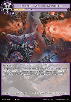Blazer's Art of Slaughter - Prologue of Attoractia