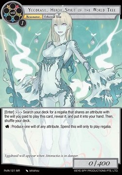 Yggdrasil, Heroic Spirit of the World Tree - Prologue of Attoractia