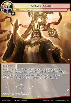 Attack Stance - Prologue of Attoractia