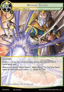 Defense Stance - Prologue of Attoractia