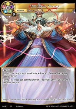 The Final Stance - Prologue of Attoractia