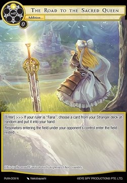 The Road to the Sacred Queen - Prologue of Attoractia