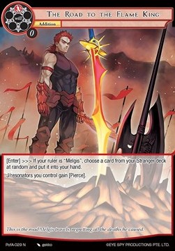 The Road to the Flame King - Prologue of Attoractia