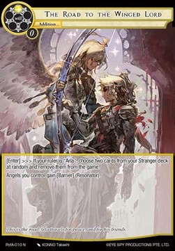 The Road to the Winged Lord - Prologue of Attoractia