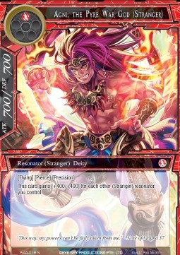 Agni, the Pyre War God (Stranger) - Prologue of Attoractia