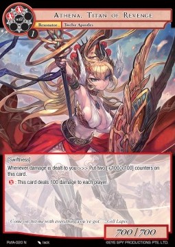 Athena, Titan of Revenge - Prologue of Attoractia