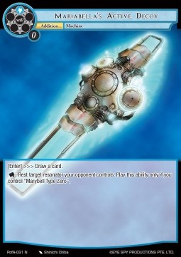 Mariabella's Active Decoy - Prologue of Attoractia