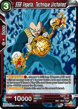 SSB Vegeta, Technique Unchained - Vermilion Bloodline