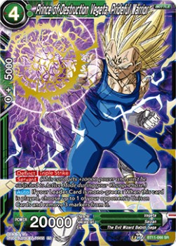 Prince of Destruction Vegeta, Prideful Warrior (V.1 - Super Rare) - Vermilion Bloodline